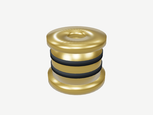 PERRIN 15-26 Subaru WRX / 14-18 Forester / 10-17 Outback 5spd Brass Shifter Bushing 3D preview poster