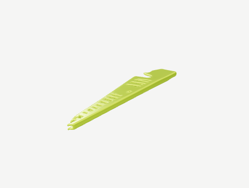 PERRIN 15-21 Subaru WRX/STI Fender Shroud Set - Neon Yellow 3D preview poster